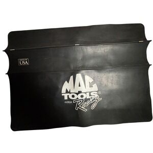 Mac Tools Racing FCR2A Fender Cover Black Vinyl Protective Mat USA Made Vintage
